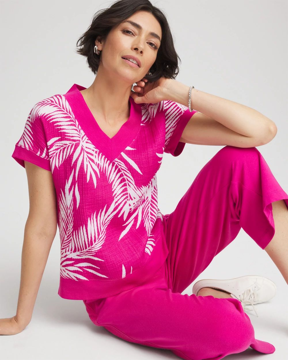 Zenergy® Tropical Gauze Top