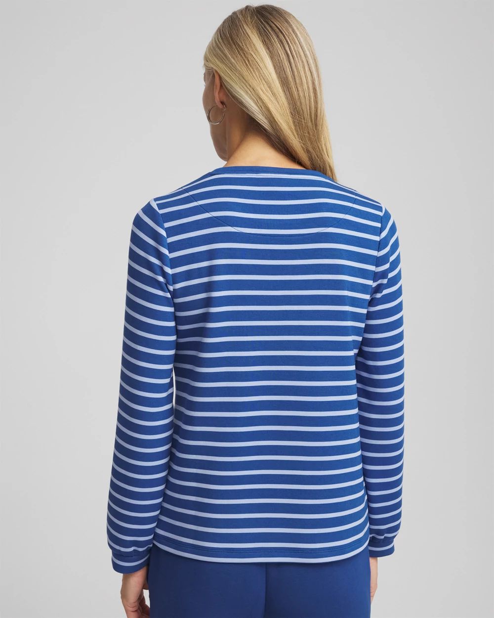 Zenergy® Scuba Striped Top