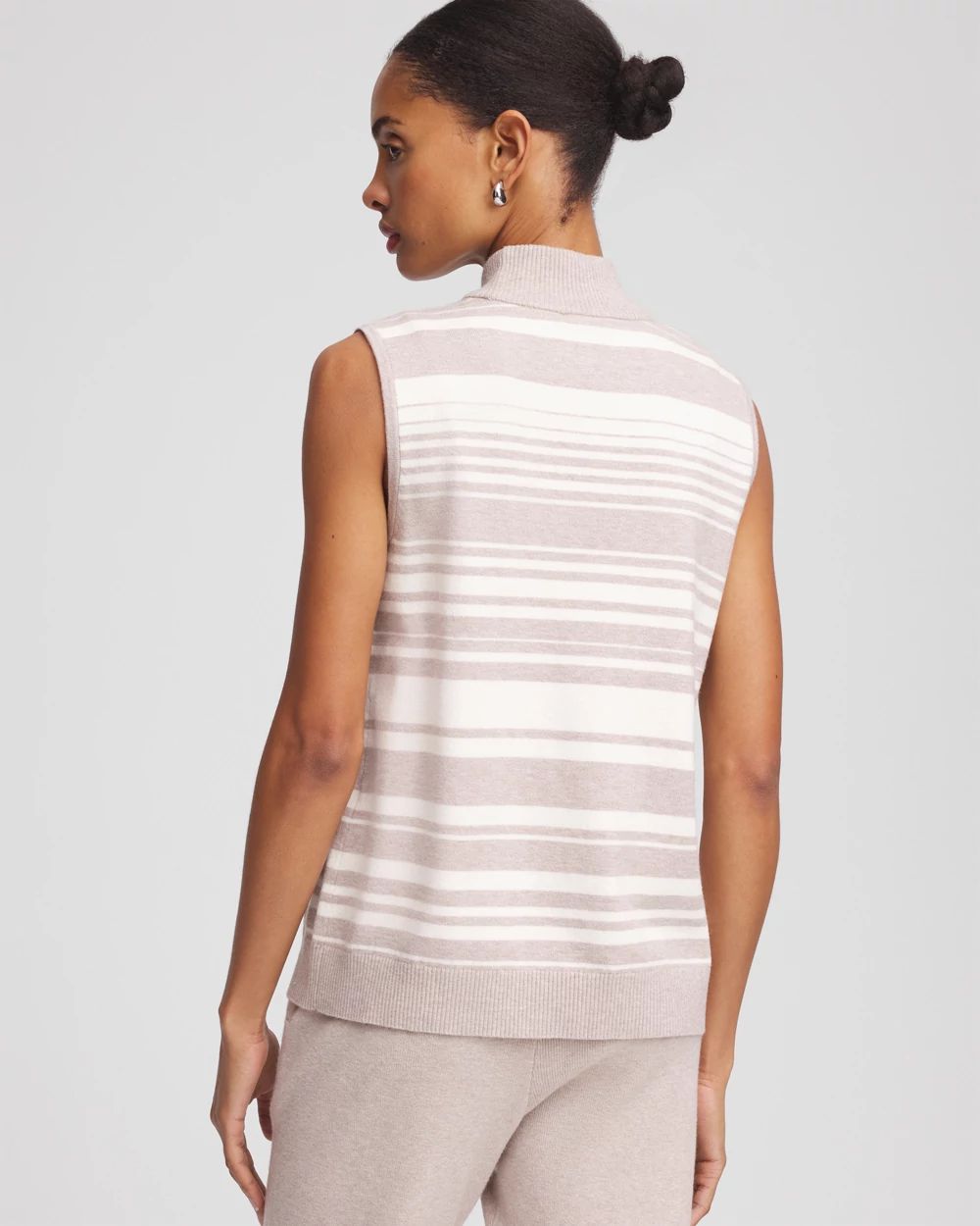 Zenergy® Luxe Cashmere-Blend Cap-sleeve Top