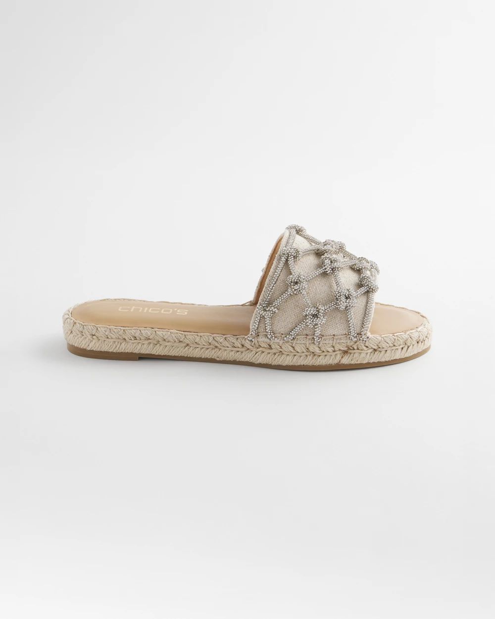 Linen Knotted Slides