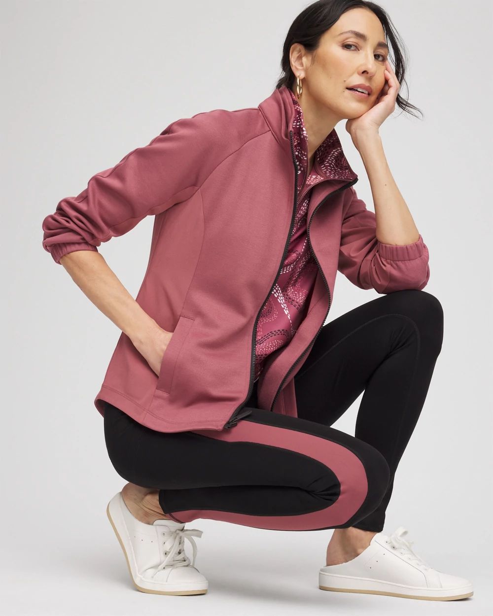Zenergy® Double-Knit Hooded Jacket