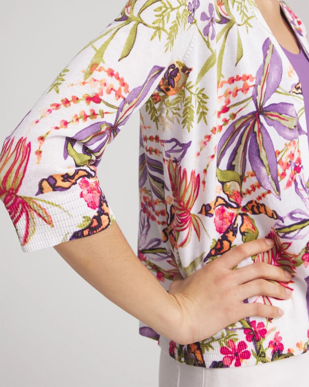 Summer Romance Tropical Cardigan