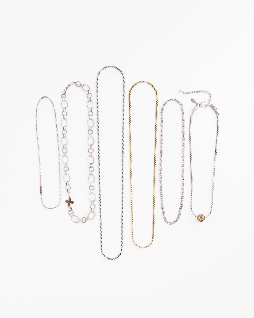 Mixed Metal Convertible Necklace