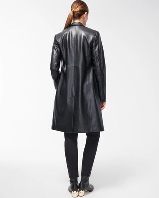 Faux Leather Topper