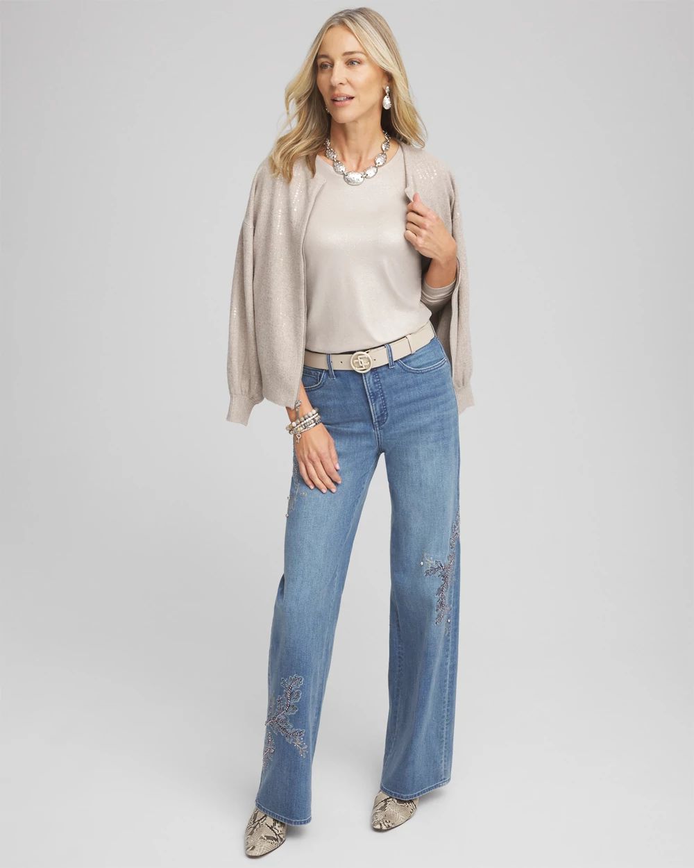 Touch of Cool™ Foil Long Sleeve Layering Tee