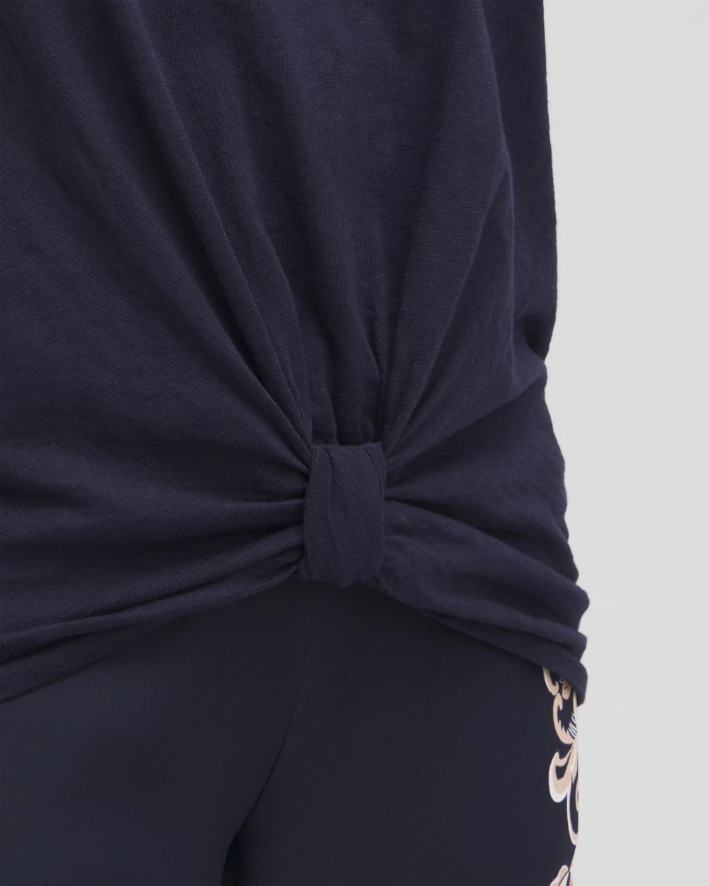 Knot Front Tee