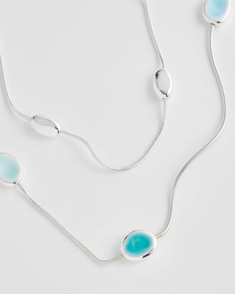 Sea Glass Effect Convertible Necklace