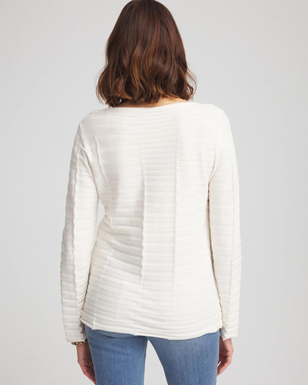 Boat Neck Pullover Sweater