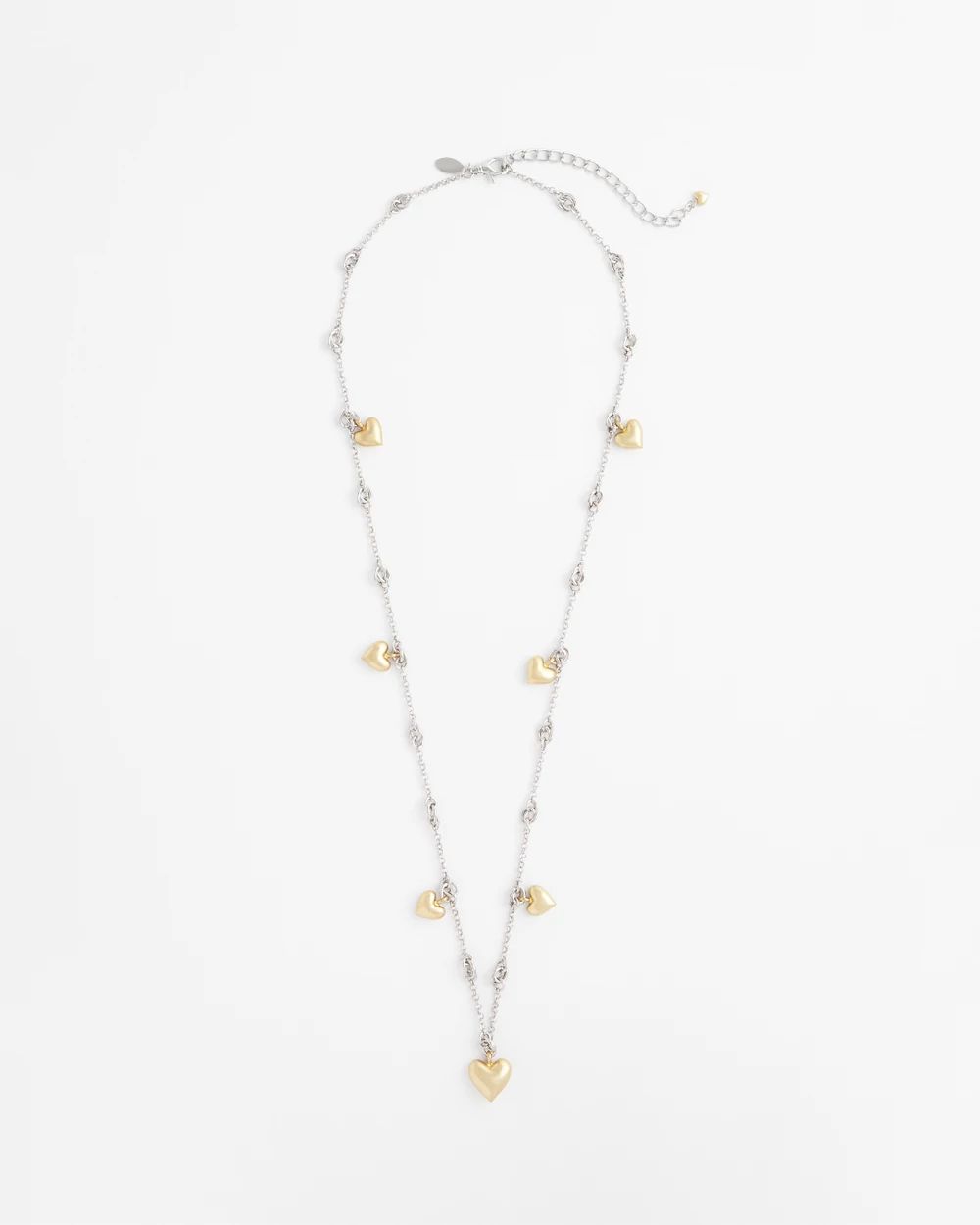 Single-Strand Heart Necklace