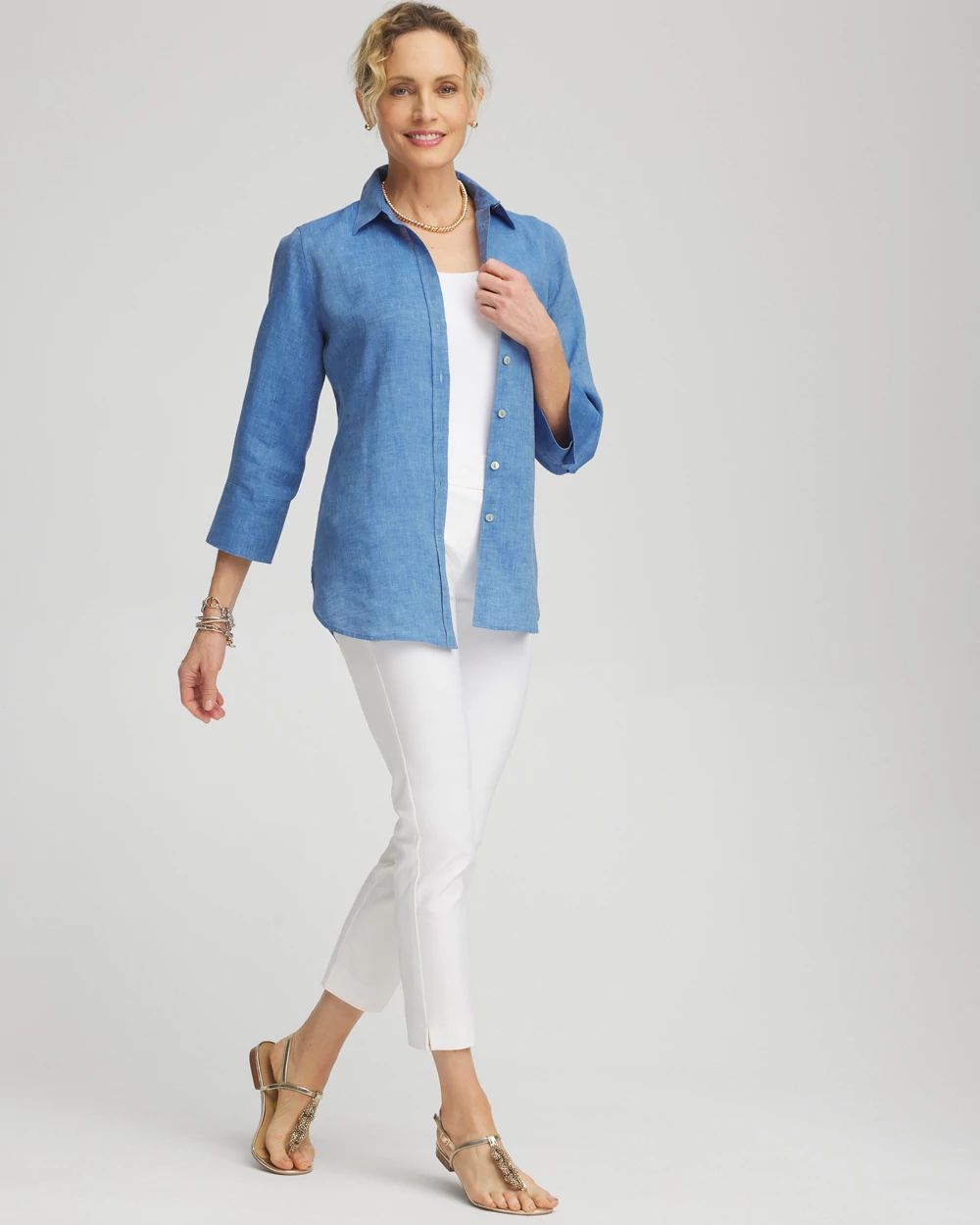 Brigitte™ Pull-On Slim Cropped Pants