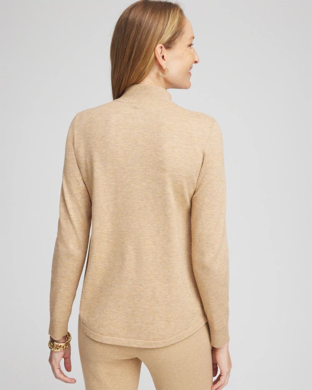 Zenergy® Luxe Half Zip Pullover Top