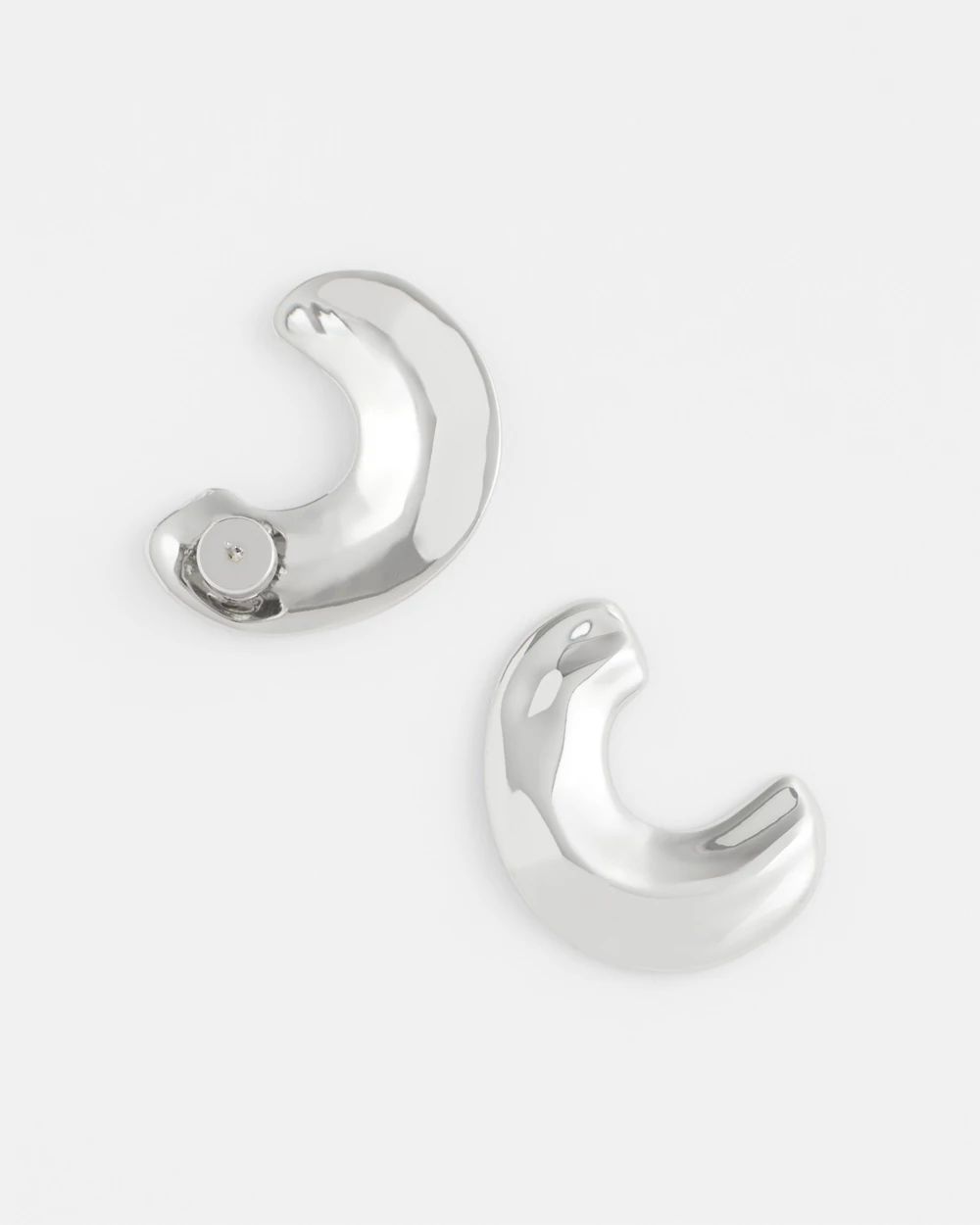 Silver Hoop Earrings