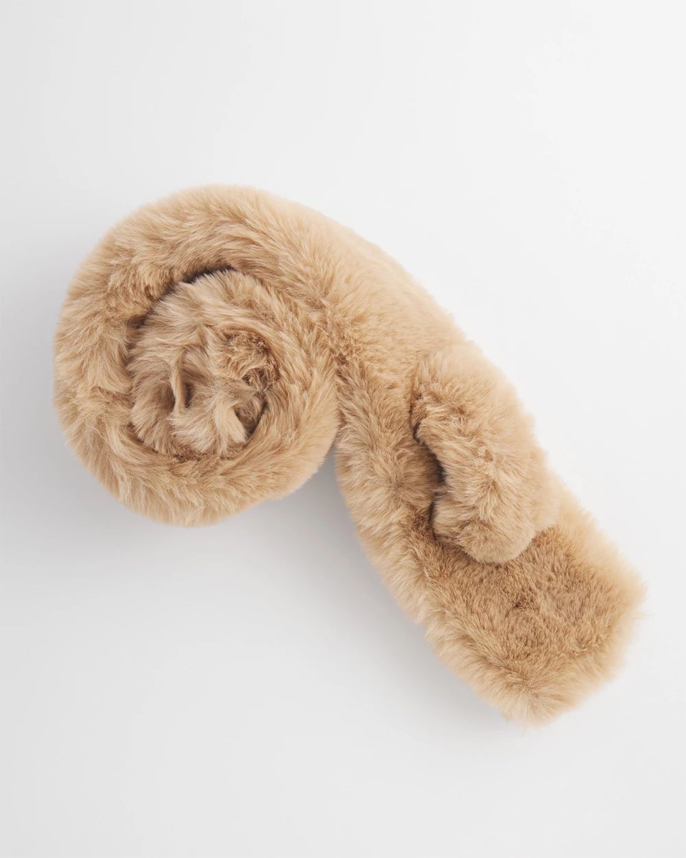 Faux Fur Pull-through Scarf