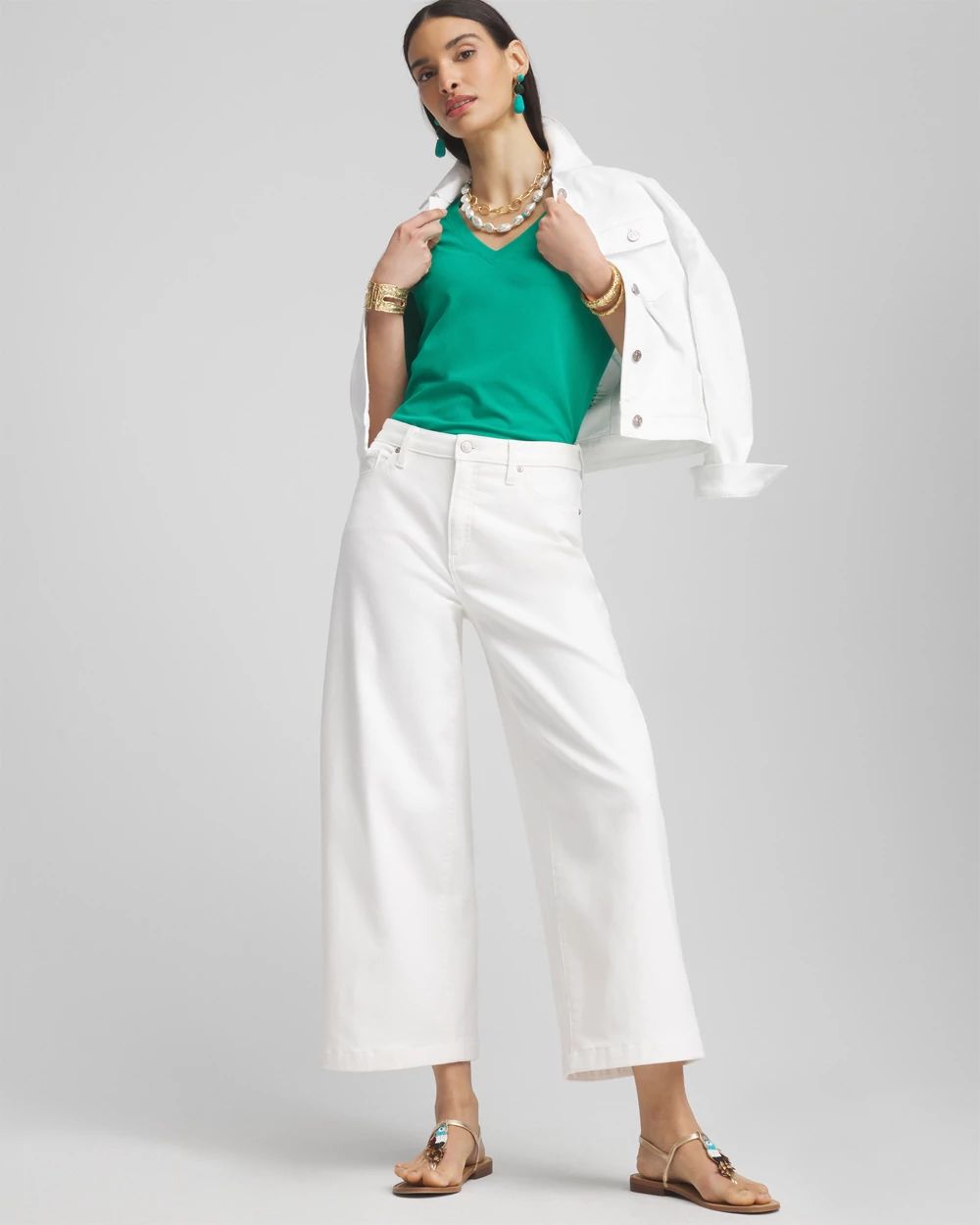 Elbow-Sleeve Perfect Tee