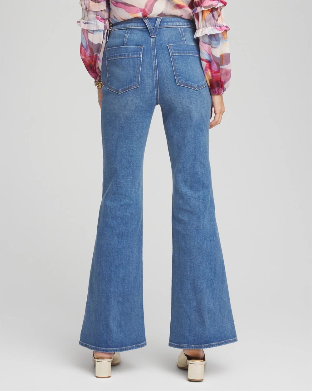 So Slimming® High Rise Flare Jeans