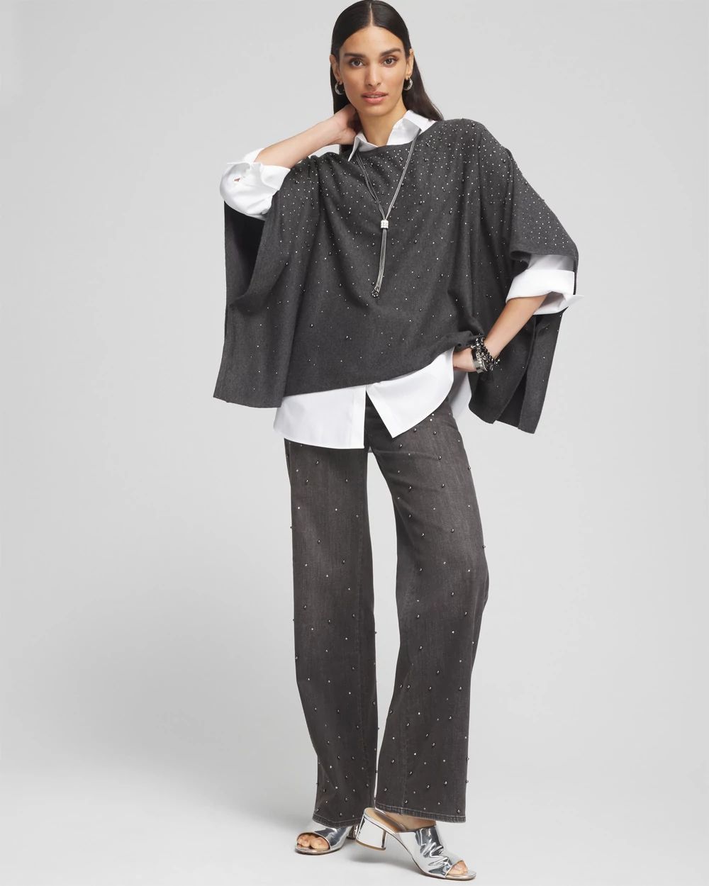 Pearl High Rise Wide Leg Jean